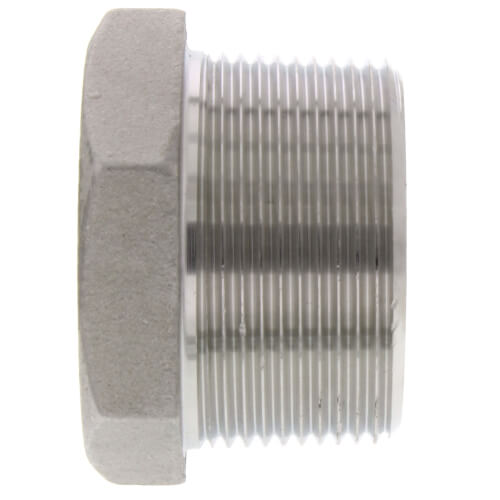 MERIT BRASS Merit Brass K417H-24 Hex Head Pipe Plug, 1-1/2 in Nominal, MNPT End Style, 150 lb