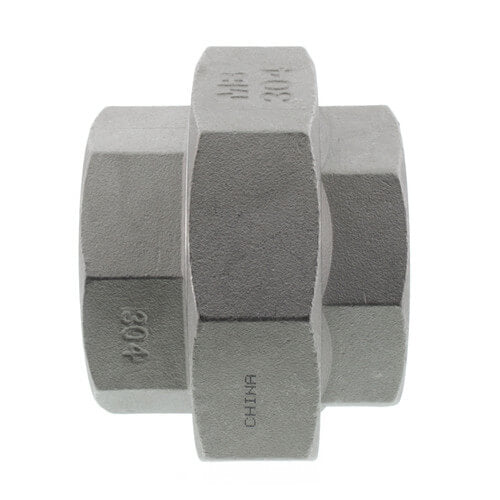 MERIT BRASS Merit Brass K487-32 Pipe Union, 2 in, FNPT, 150 lb, 304/304L Stainless Steel