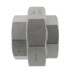 Merit Brass K487-32 Pipe Union, 2 in, FNPT, 150 lb, 304/304L Stainless Steel