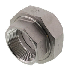 Merit Brass K487-32 Pipe Union, 2 in, FNPT, 150 lb, 304/304L Stainless Steel