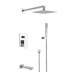 DAKOTA Dakota Plumbing DSF-34BTS01CR Tub Shower Faucet Set Chrome