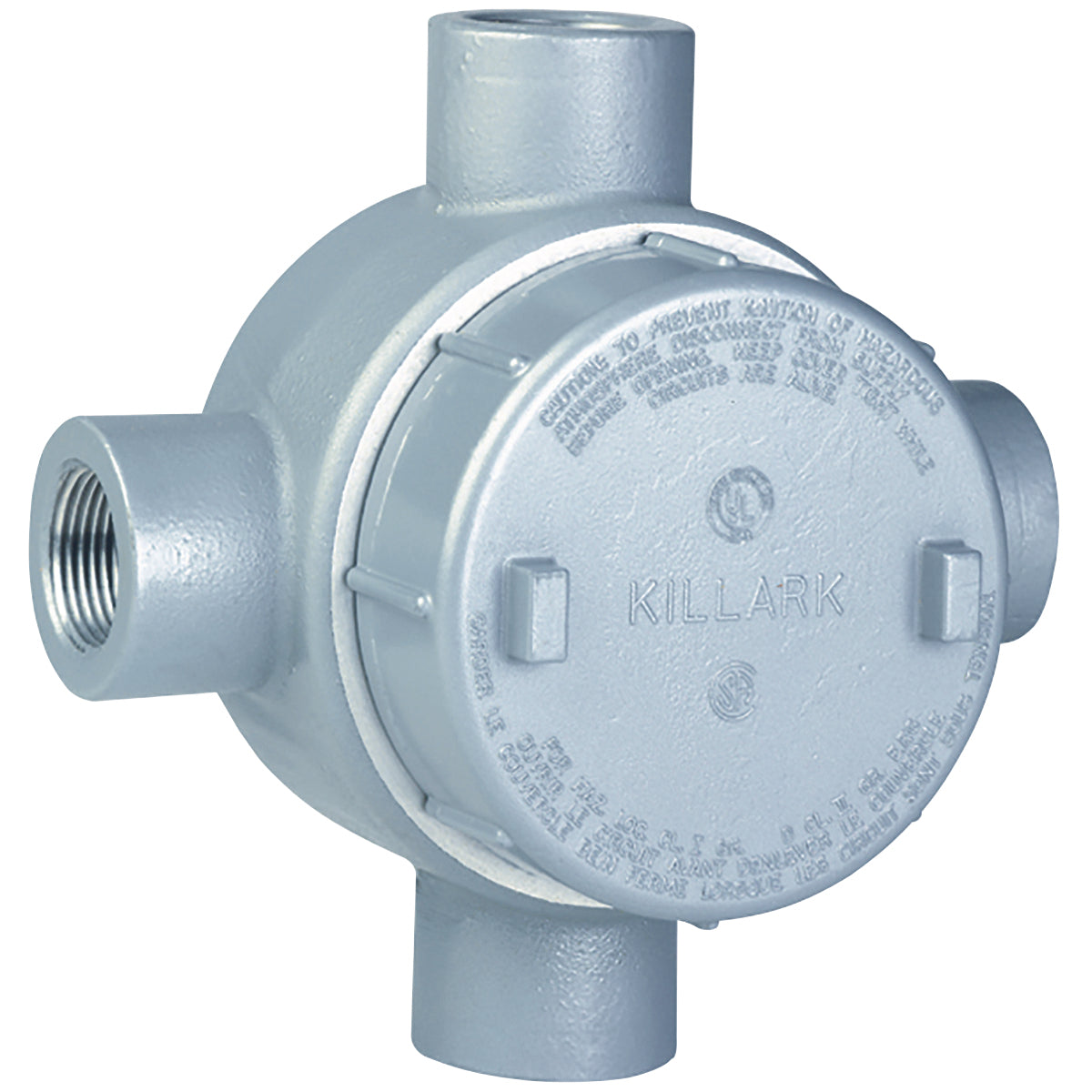 KILLARK Killark GEMX-2 GEM Outlet Body X Type 3/4 in Hub 8 cu-in Replacement MPN
