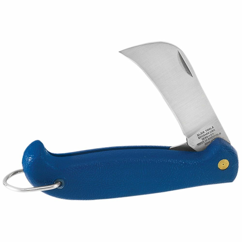 KLEIN TOOLS Klein 1550-24 Pocket Knife with 2-3/4-Inch Hawkbill Slitting Blade