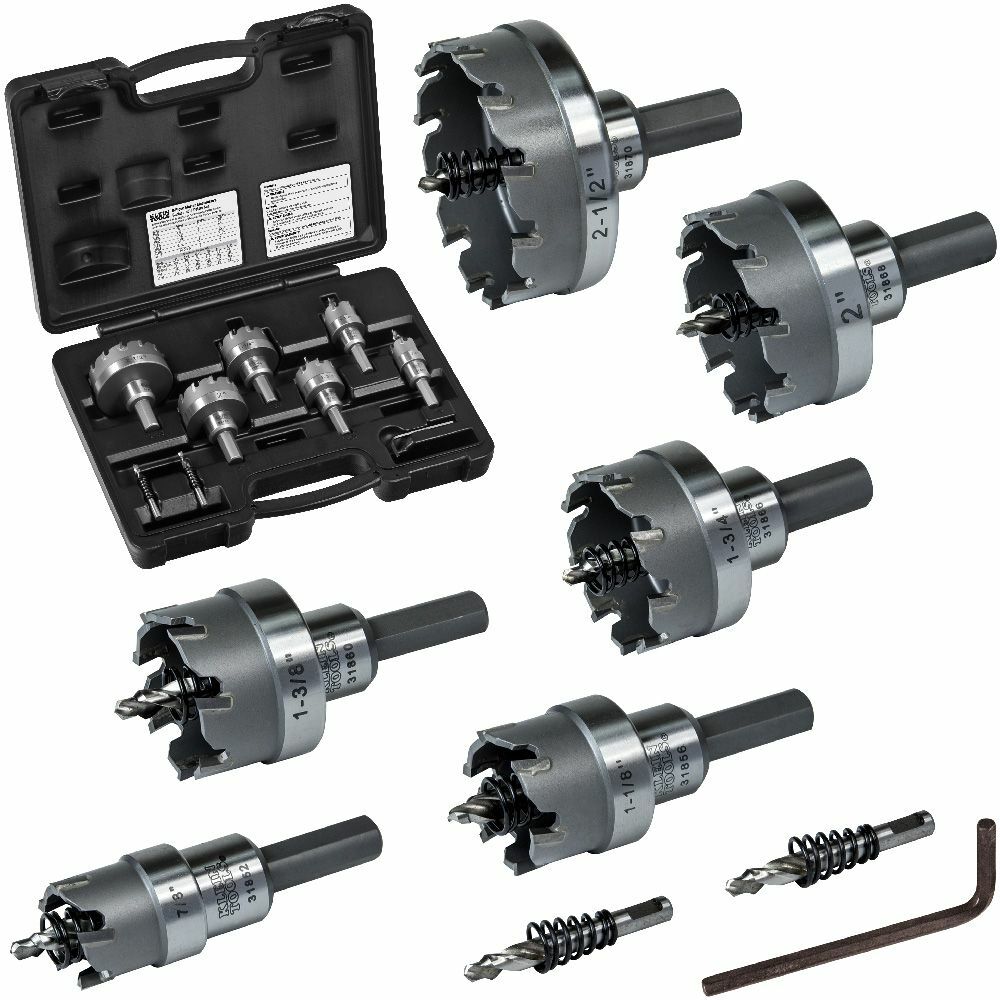 KLEIN TOOLS Klein 31873 Master Electricians Hole Cutter Kit 8-Piece