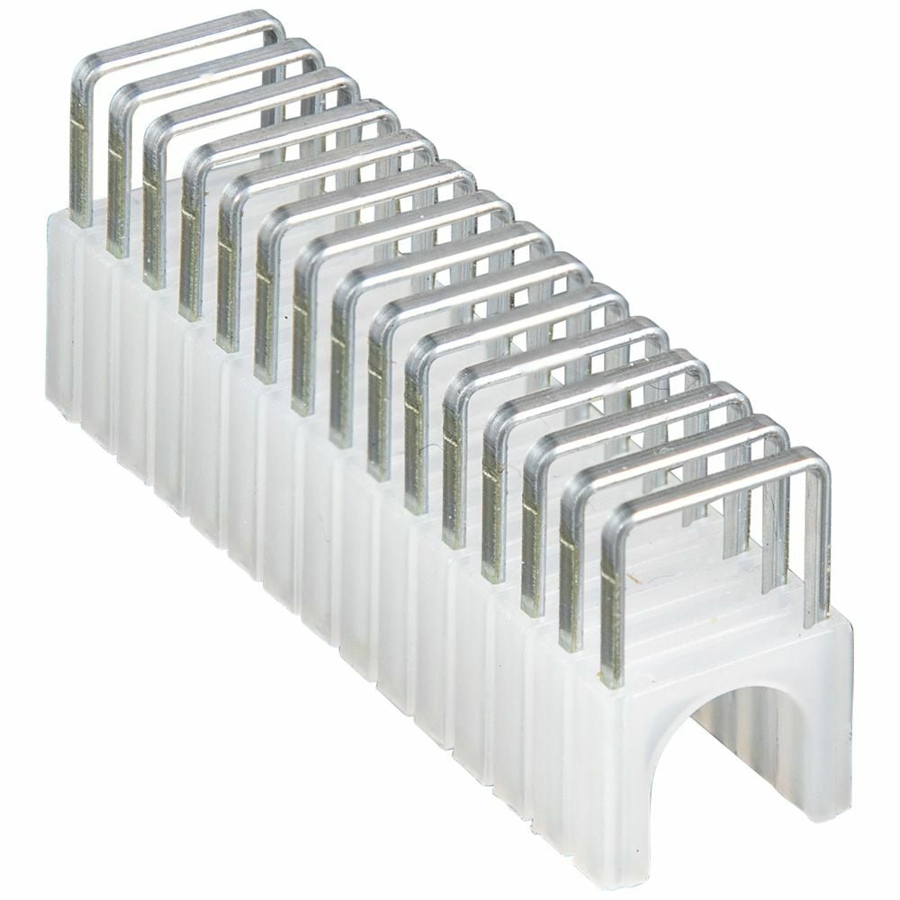 KLEIN TOOLS Klein Tools 450-001 Heavy Duty Staples 1/4 x 5/16-Inch Insulated Staples for CAT3 and CAT5e Data Cables