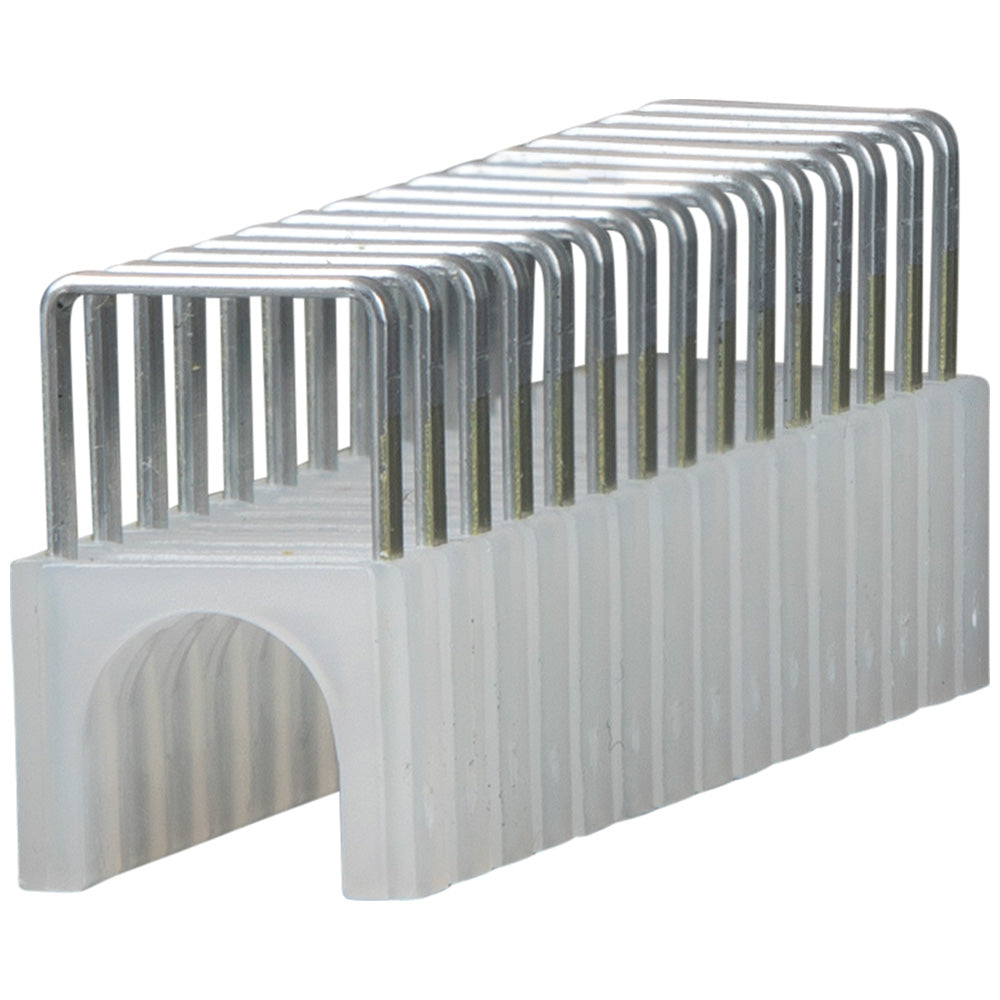 KLEIN TOOLS Klein Tools 450-001 Heavy Duty Staples 1/4 x 5/16-Inch Insulated Staples for CAT3 and CAT5e Data Cables
