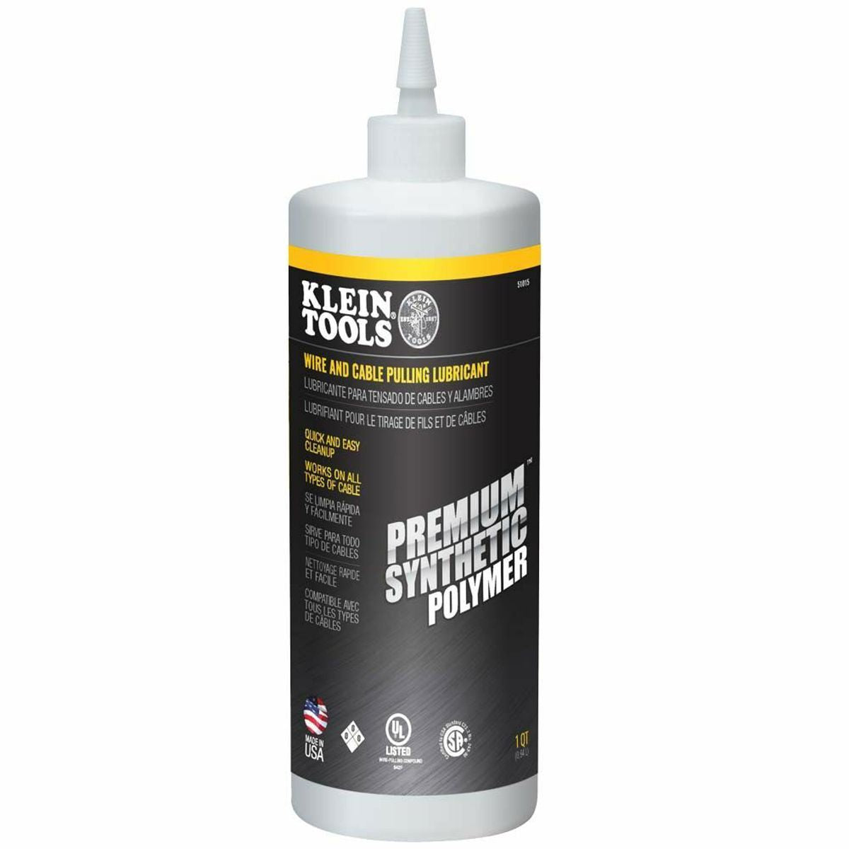 KLEIN TOOLS Klein 51015 Premium Synthetic Polymer 1 Quart Bottle