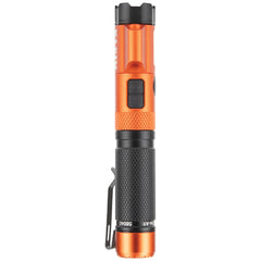 Klein Tools 56040 Rechargeable Focus Flashlight with Laser 350 Lumens, Hands-Free Use