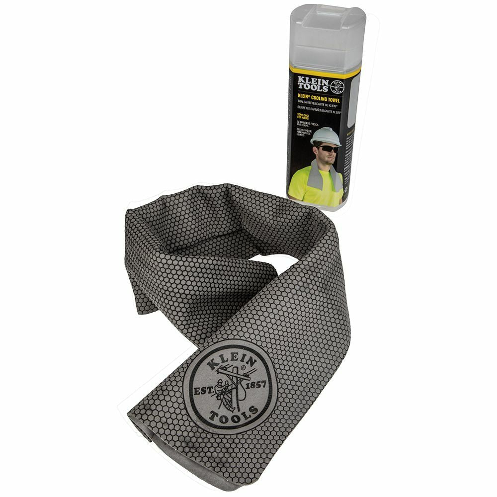 KLEIN TOOLS Klein Tools 60093 Cooling Towel Evaporative PVA Technology Gray
