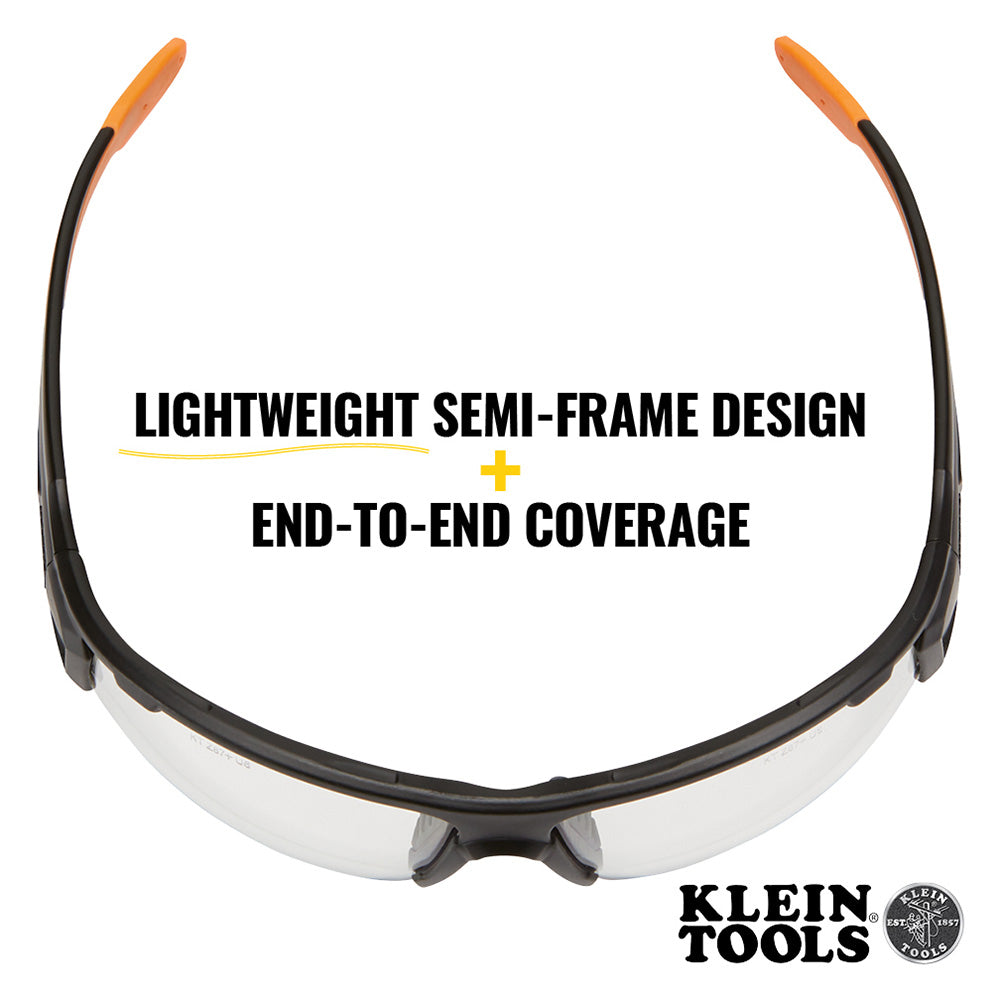 KLEIN TOOLS Klein Tools 60161 Professional Safety Glasses Power Clear Lens