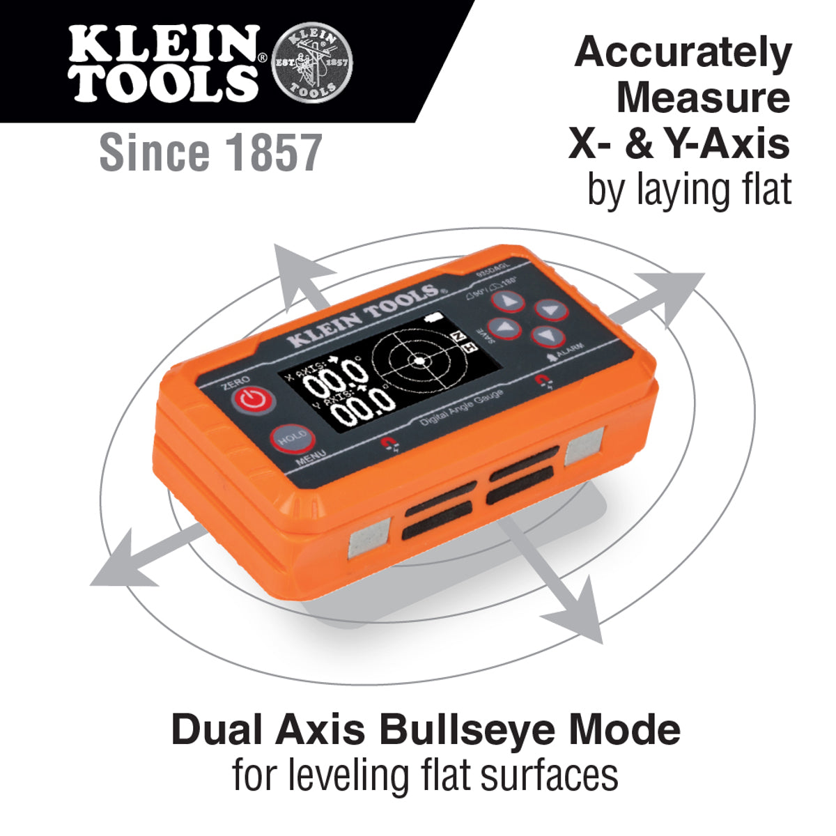 KLEIN TOOLS Klein Tools 935DAGL Digital Level Angle Finder with Programmable Angles (One Size)