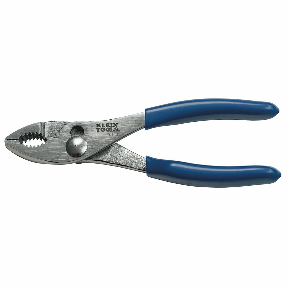 KLEIN TOOLS Klein Tools D511-6 Slip-Joint Pliers with Shear Type Cutting 6-Inch