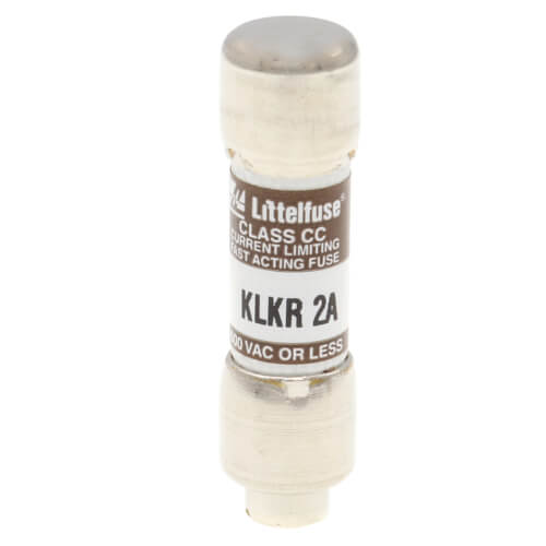 LITTELFUSE Littelfuse KLKR002 Class CC Fast Acting Fuse 600VAC 300VDC 2 Amp