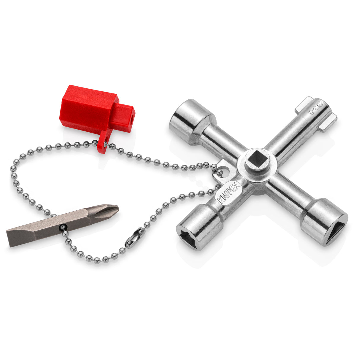 KNIPEX KNIPEX 00 11 03 Control Cabinet Key Hand-powered (One Size) Replacement MPN