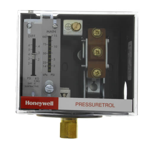 HONEYWELL Honeywell L404F1060 Mercury Free Pressuretrol SPDT Microswitch 2-15 psi