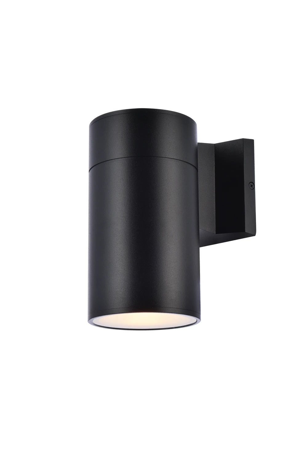 ELEGANT LIGHTING Elegant Lighting LDOD4039BK Raine 8 inches Tall Outdoor Wall Sconce 40W LDOD4039