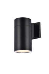 ELEGANT LIGHTING Elegant Lighting LDOD4039BK Raine 8 inches Tall Outdoor Wall Sconce 40W LDOD4039