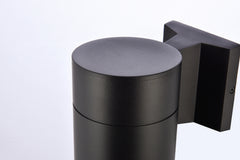 ELEGANT LIGHTING Elegant Lighting LDOD4039BK Raine 8 inches Tall Outdoor Wall Sconce 40W LDOD4039