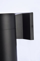 ELEGANT LIGHTING Elegant Lighting LDOD4039BK Raine 8 inches Tall Outdoor Wall Sconce 40W LDOD4039