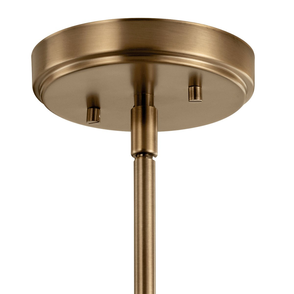 KICHLER Kichler 52399WBR Aivian 1-light pendant 75W 5-inch angled