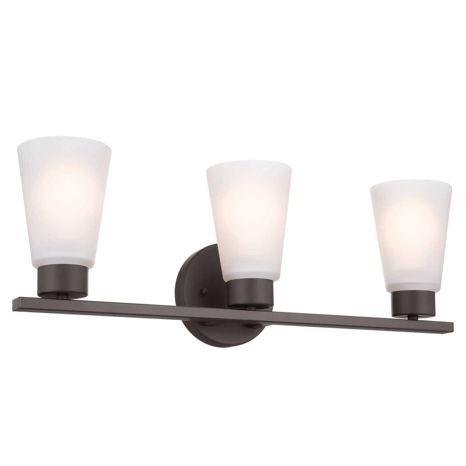 KICHLER Kichler 55121OZ Stamos 3 light bath light 60w 22 inch 3 arm