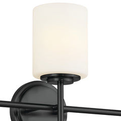 KICHLER Kichler 55142BK Three Light Bath 75W 3-Light
