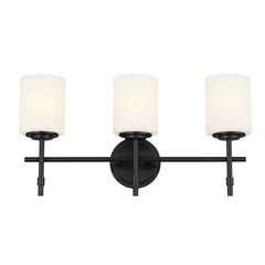 KICHLER Kichler 55142BK Three Light Bath 75W 3-Light
