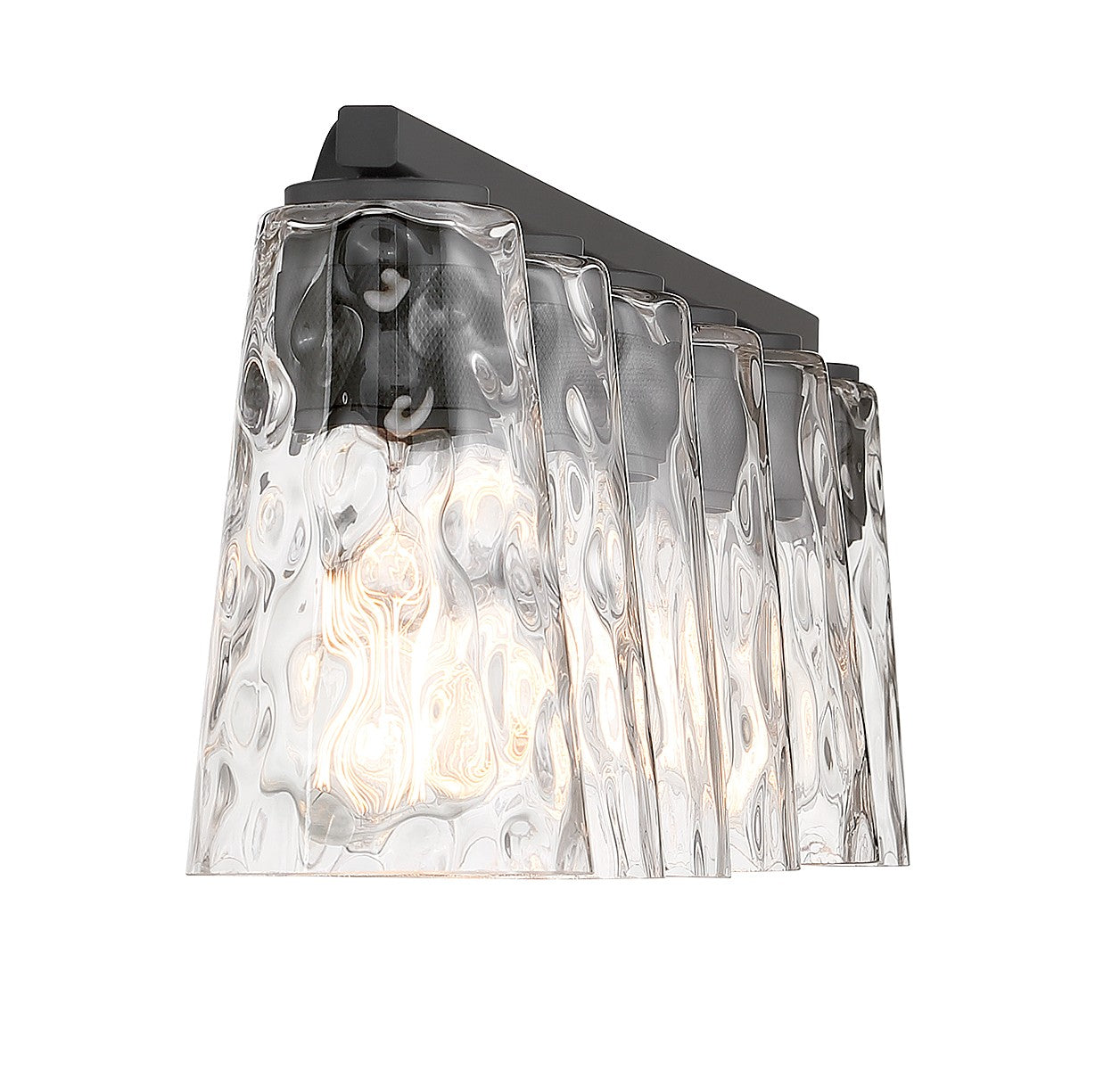 SAVOY HOUSE Savoy House 8-2603-6-BK Gordon 6-Light Bathroom Vanity Light 60 Watts Per Bulb