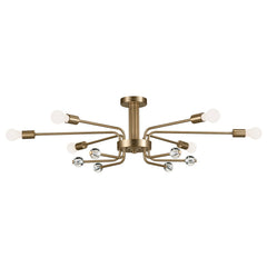 KICHLER Kichler 52602CPZ Ocala Ceiling Light 60 W