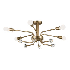 KICHLER Kichler 52602CPZ Ocala Ceiling Light 60 W
