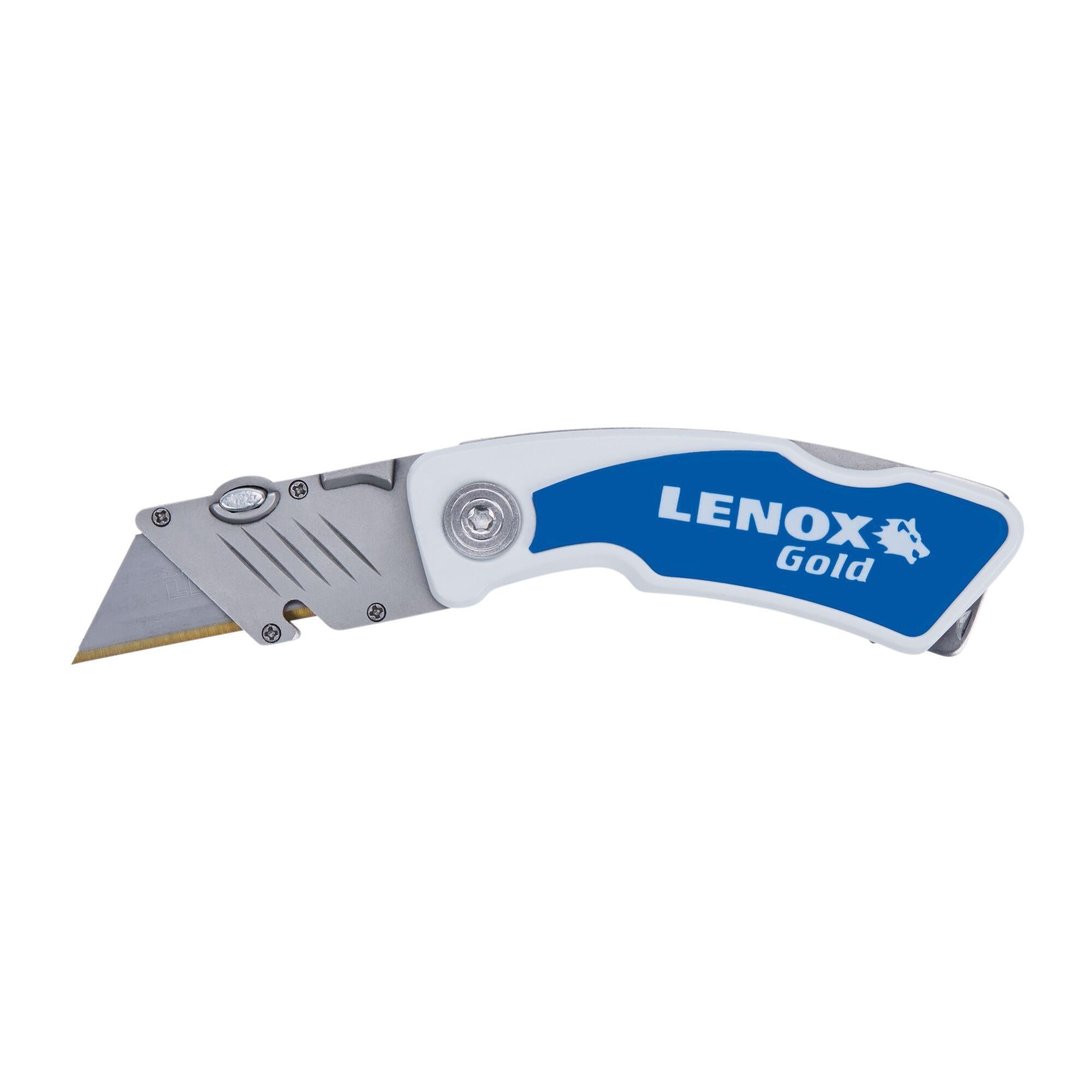 LENOX Lenox 10771FLK1 Lockable Utility Knife 2-3/10 inches Blade 1-1/8 inches Width