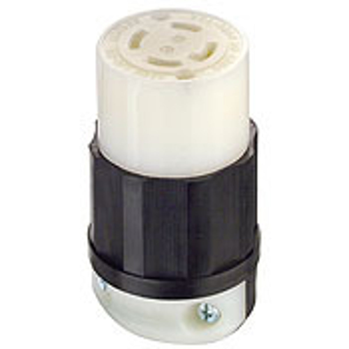 LEVITON Leviton 2733 30 Amp 480 Volt 3-Phase NEMA L16-30R 3P 4W Locking Connector Industrial Grade Grounding