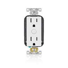 Leviton D215R-1BW Decora Smart Wi-Fi 2nd Gen TR Outlet