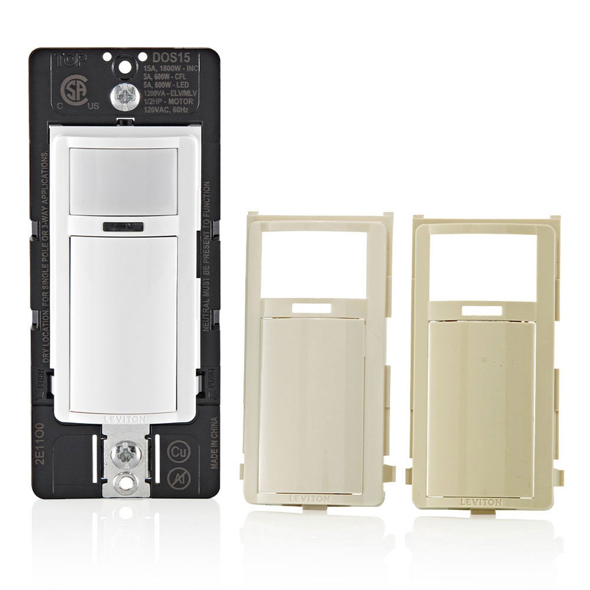 LEVITON Leviton DOS15-1LZ WH/IV/LA OCC SENSOR 1800WINC 600WLED