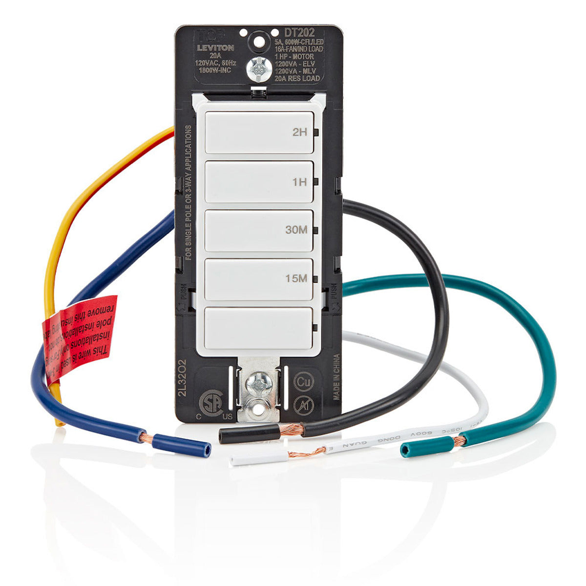 LEVITON DT202-1LW RELAYS & SWITCHES