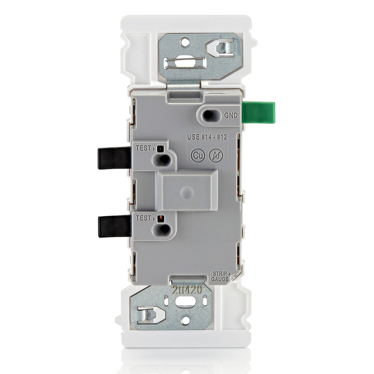LEVITON Leviton E5601-W DECORA EDGE 1P 15A SWITCH WHT