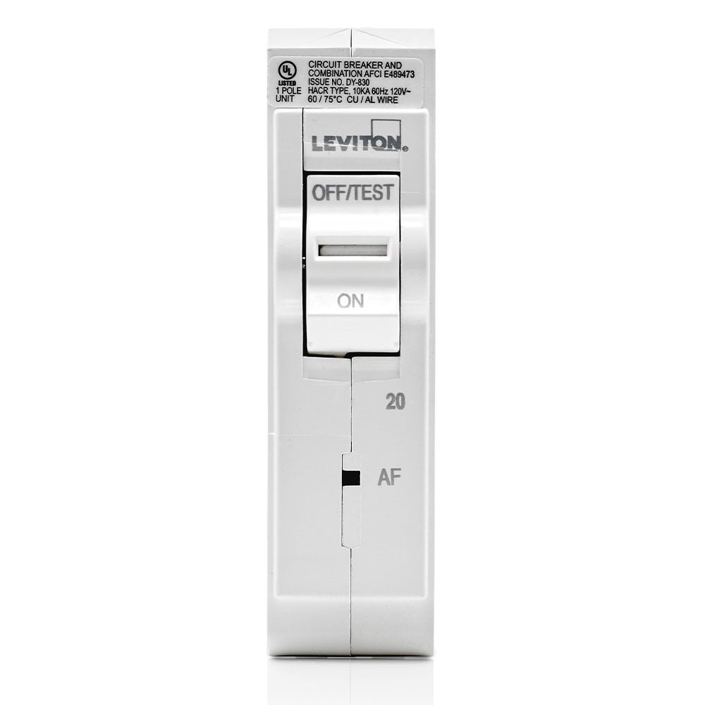 LEVITON Leviton LB120-AF 1-POLE AFCI CB 20A 10kA Interrupt