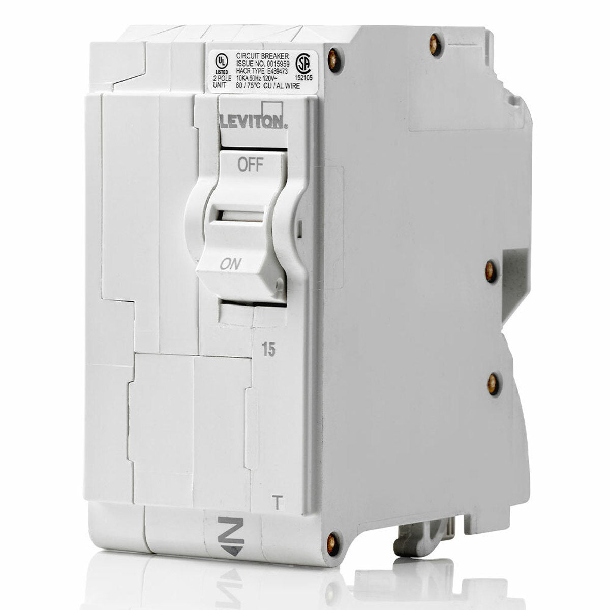 LEVITON LB215-T CIRCUIT BREAKERS
