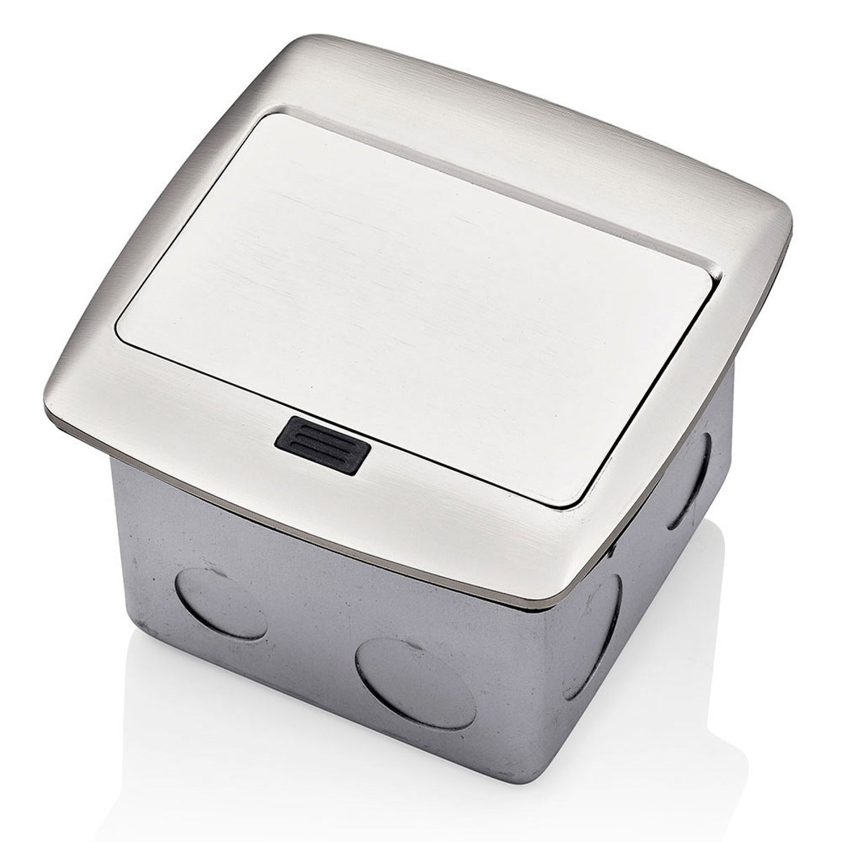 LEVITON Leviton PFGF2-BN Pop-Up Floor Box w/ 20 Amp 125 Volt Receptacle/Outlet