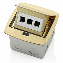 LEVITON PFQP3-BR ELECTRIC UTILITY BOXES