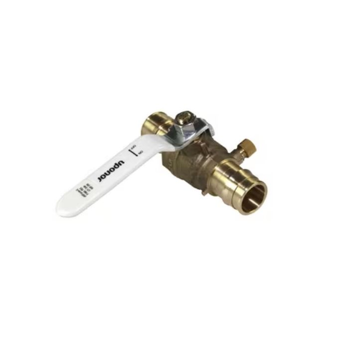 UPONOR Uponor LFR4811010 ball valve lead free full port 1 inch propex