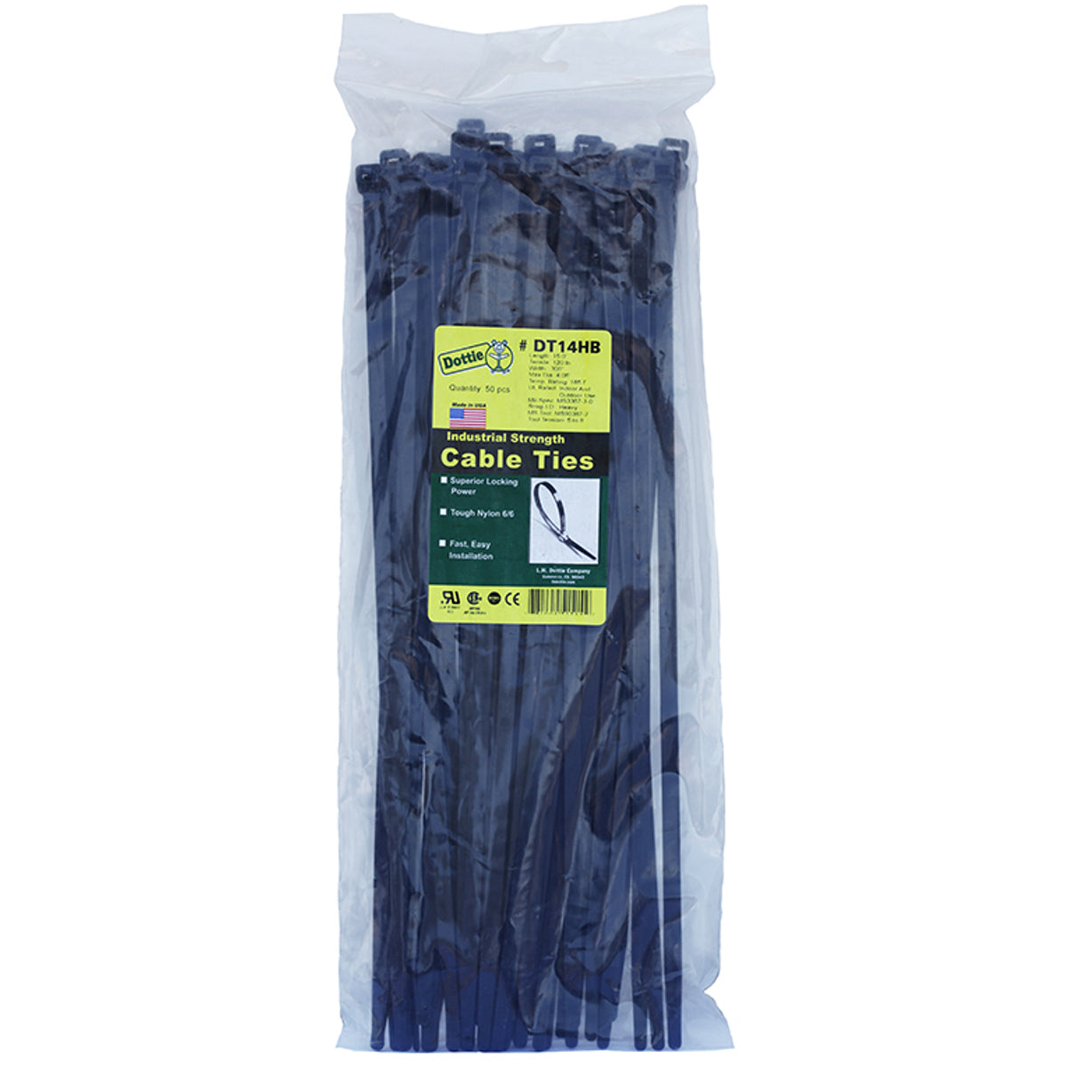 LH DOTTIE DT14HB CABLE TIES