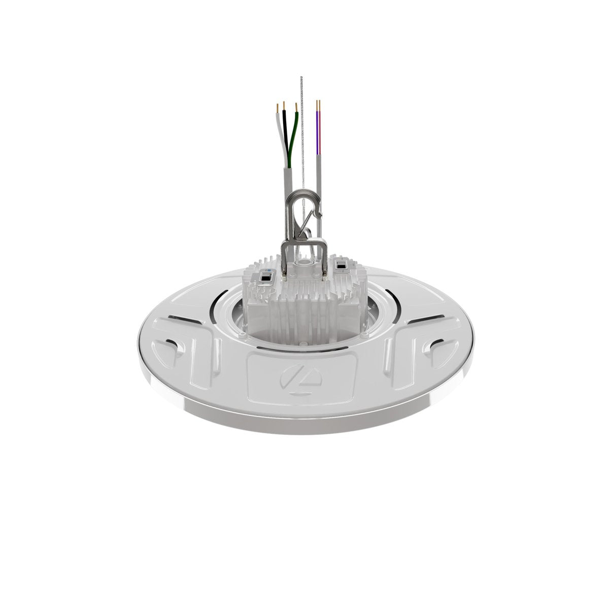LITHONIA LIGHTING Lithonia Lighting CPRB-ALO13-UVOLT-SWW9-80CRI-DWH Compact Pro LED Round High Bay Fixture, 12K/15K/18K Switchable Lumens, Switchable White 40K/50K, 80 CRI, 120-347V