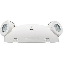 Lithonia Lighting ELM4L Quantum LED Emergency Light Thermoplastic White Adjustable Optics 640 LM