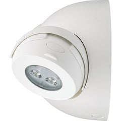 Lithonia Lighting ELM4L Quantum LED Emergency Light Thermoplastic White Adjustable Optics 640 LM