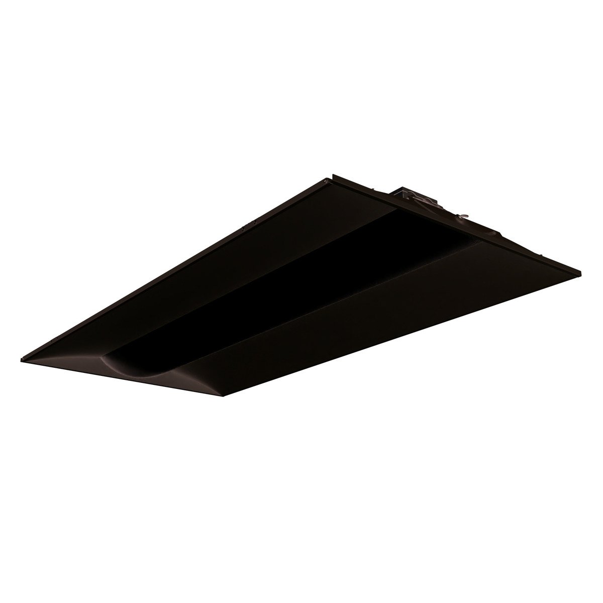 LITHONIA LIGHTING Lithonia Lighting STAKS 2X4 ALO6 SWW7 2X4 Center Element LED Dimmable Troffer, 120/277V, 55W, Selectable Lumens, Selectable CCT