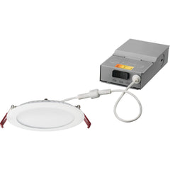 Lithonia WF6-ADJ-LED-30K40K50K-90CRI-MW-M6 6 Adjustable Wafer-Thin LED Downlight 14W (7 Inch) WF6-ADJ-LED-30K40K50K-90CRI-MW-M6