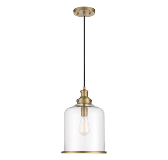 SAVOY HOUSE Savoy House M70120NB 1-light pendant 60W 15 inches height 10.25 inches width