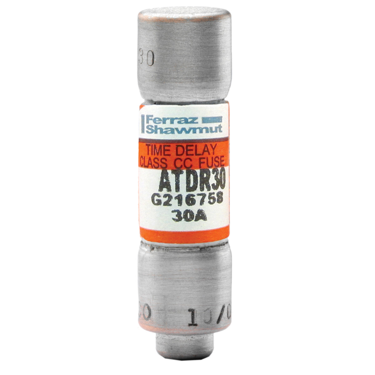 MERSEN Mersen ATDR2 Amp-Trap Midget Time Delay Fuses, 600V AC, 2A