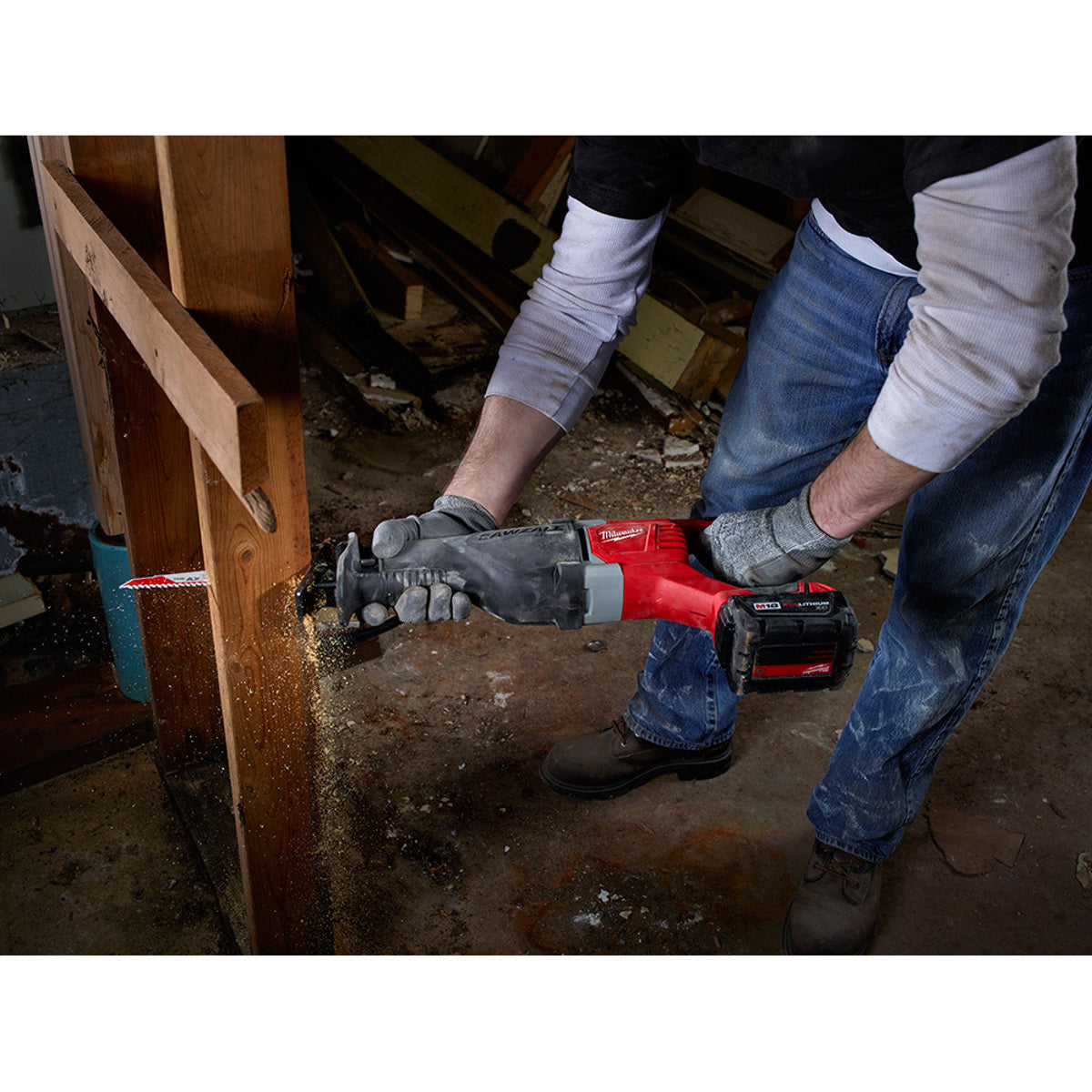MILWAUKEE Milwaukee 2621-21 Reciprocating Saw and Battery Kit
